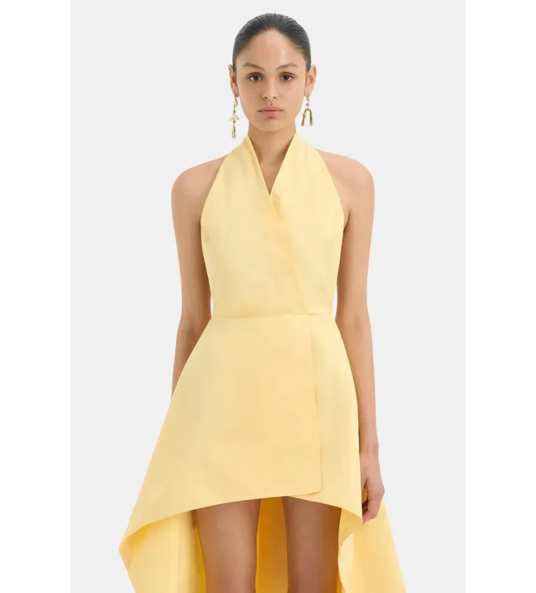 Sir the Label Yan Yan Gown Yellow Size 0/AU 6 for rent on The Volte - main image