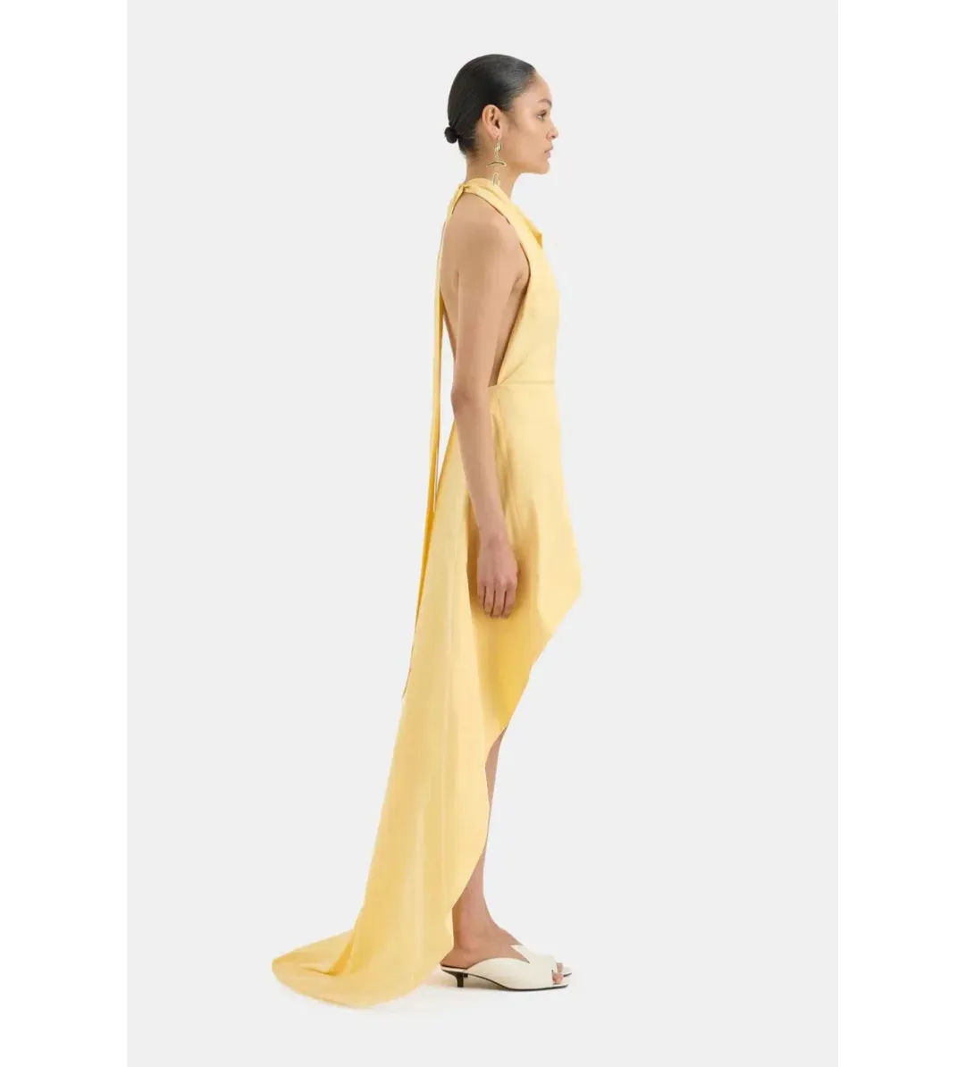 Sir the Label Yan Yan Gown Yellow Size 0/AU 6 for rent on The Volte - main image