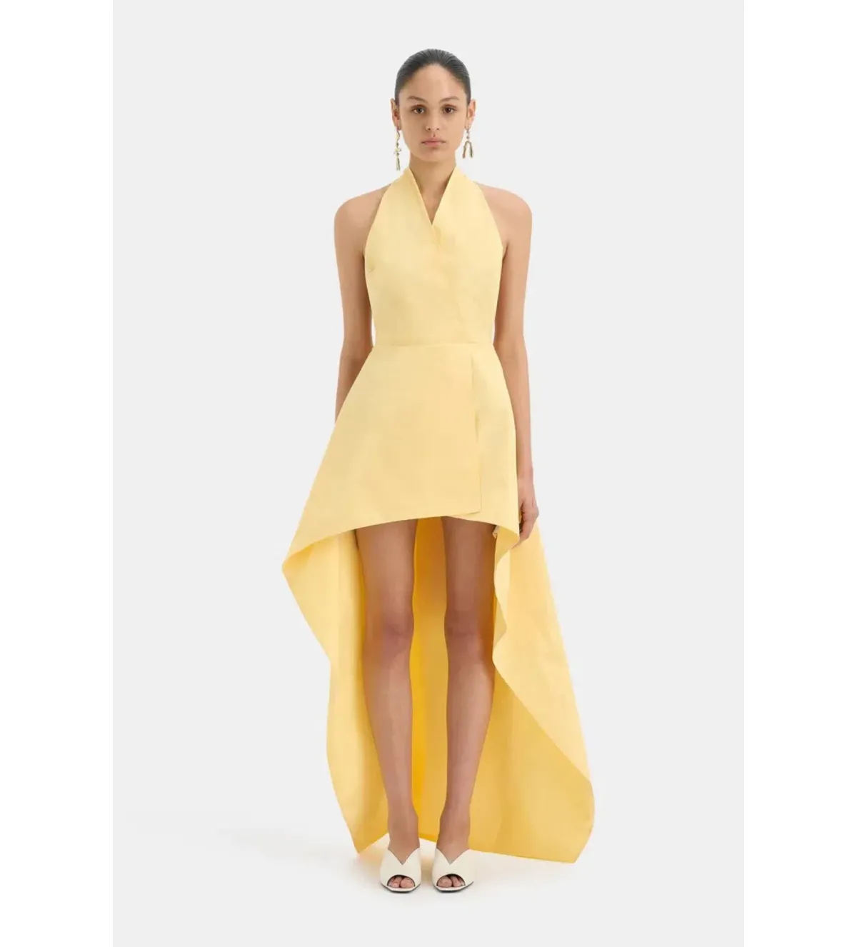 Sir the Label Yan Yan Gown Yellow Size 0/AU 6 for rent on The Volte - main image