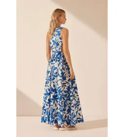 Shona Joy Bleue Asymmetrical Cut Out Maxi Dress Size AU 8 for rent on The Volte - image 4
