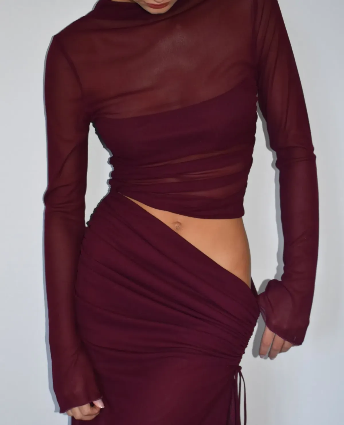 Benni Mable Maxi Dress Plum Size 10 - Image 3