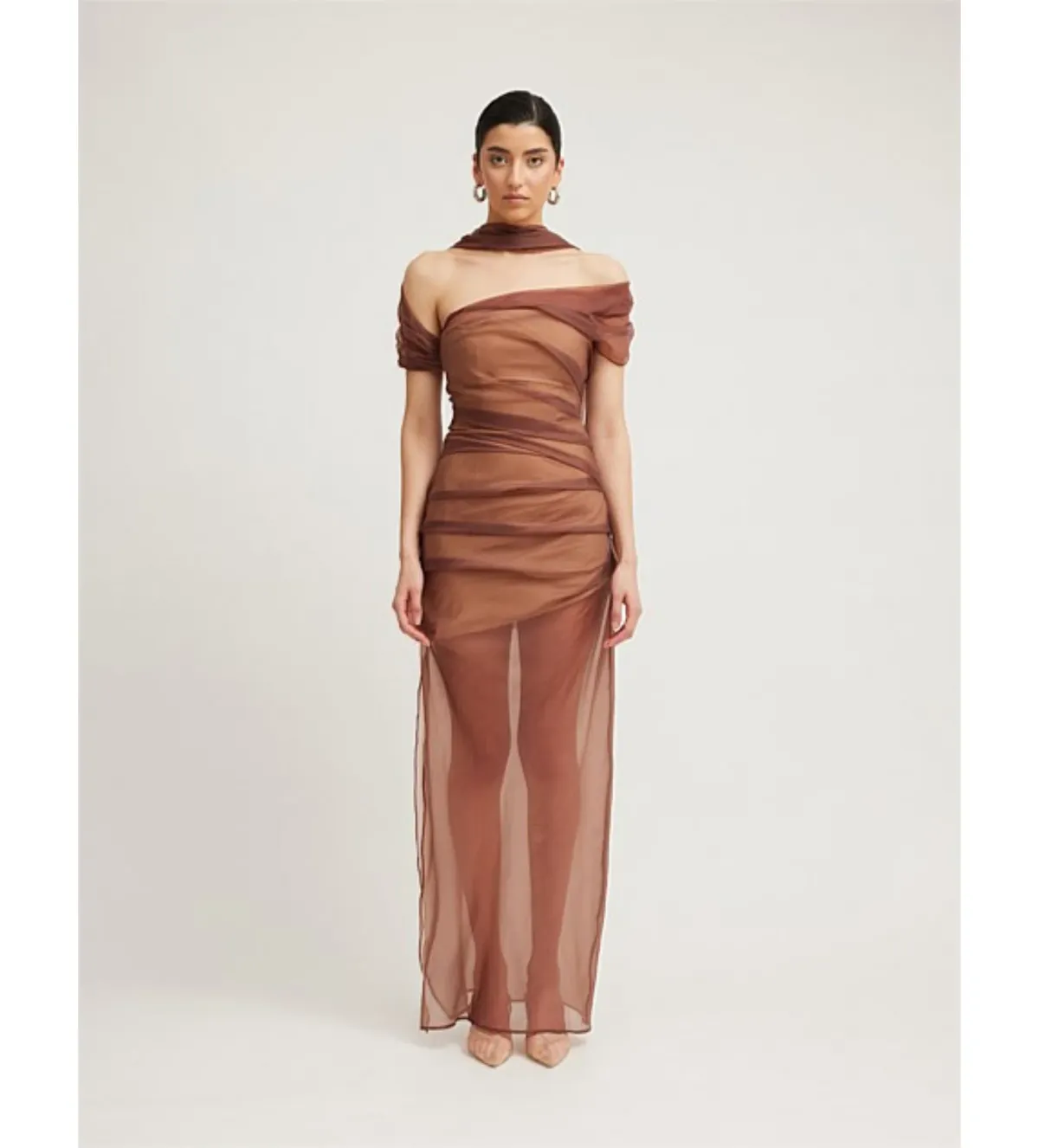 Tojha Marceline Dress in Latte Size 8 - Image 1