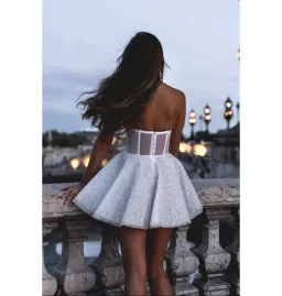 Rosie Etienne Emmelie Dress White Size XS / AU 6 for rent on The Volte - image 4