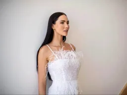 Rachel Gilbert Frenchy Dress in Ivory Size 2/AU10 for rent on The Volte - image 3