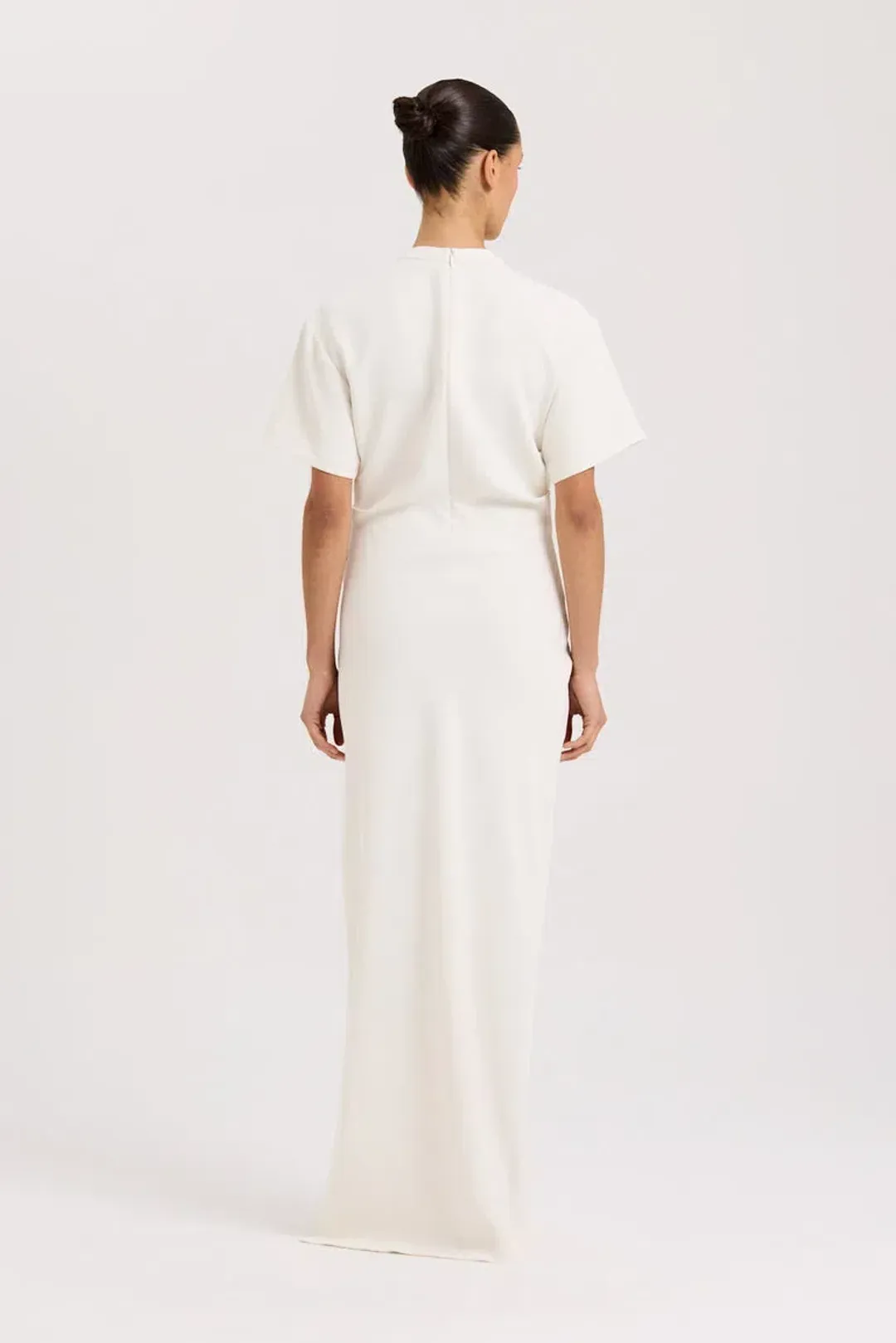 Henne Avila Maxi Gown White Size 10 for rent on The Volte - main image
