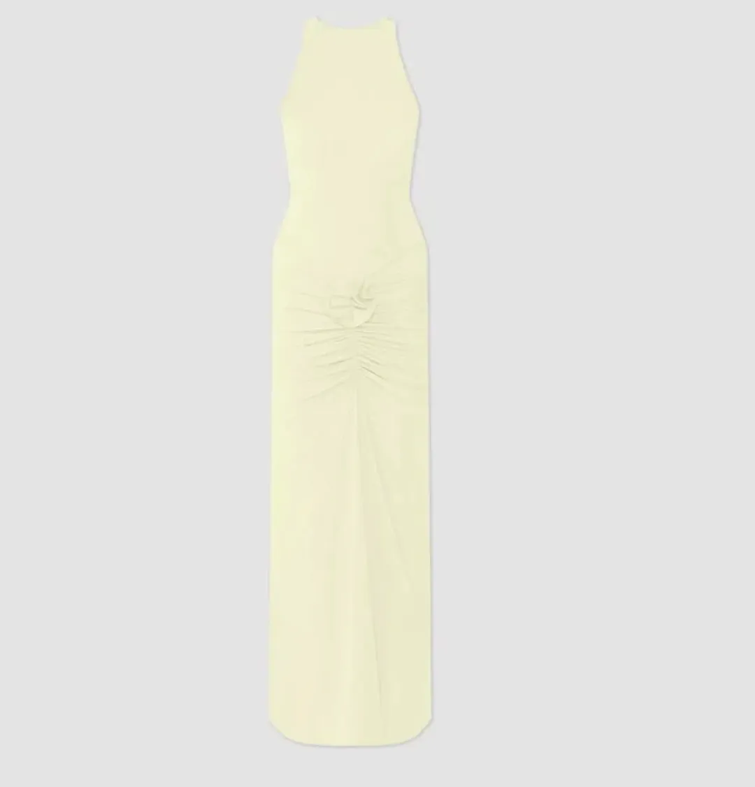 Maygel Coronel Vanilla Alquimia Midi Dress Yellow Size 6/XS for rent on The Volte - main image
