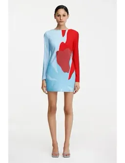 Significant Other Alia Mini Dress Multi Size 10/M for rent on The Volte - image 2