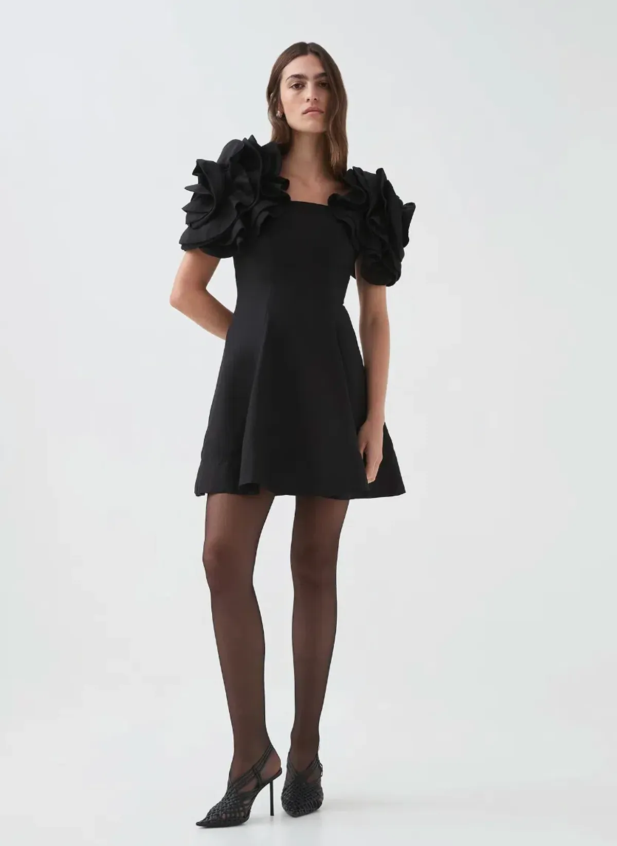 Aje Twyla Mini Dress in Black Size AU 8 - Image 1
