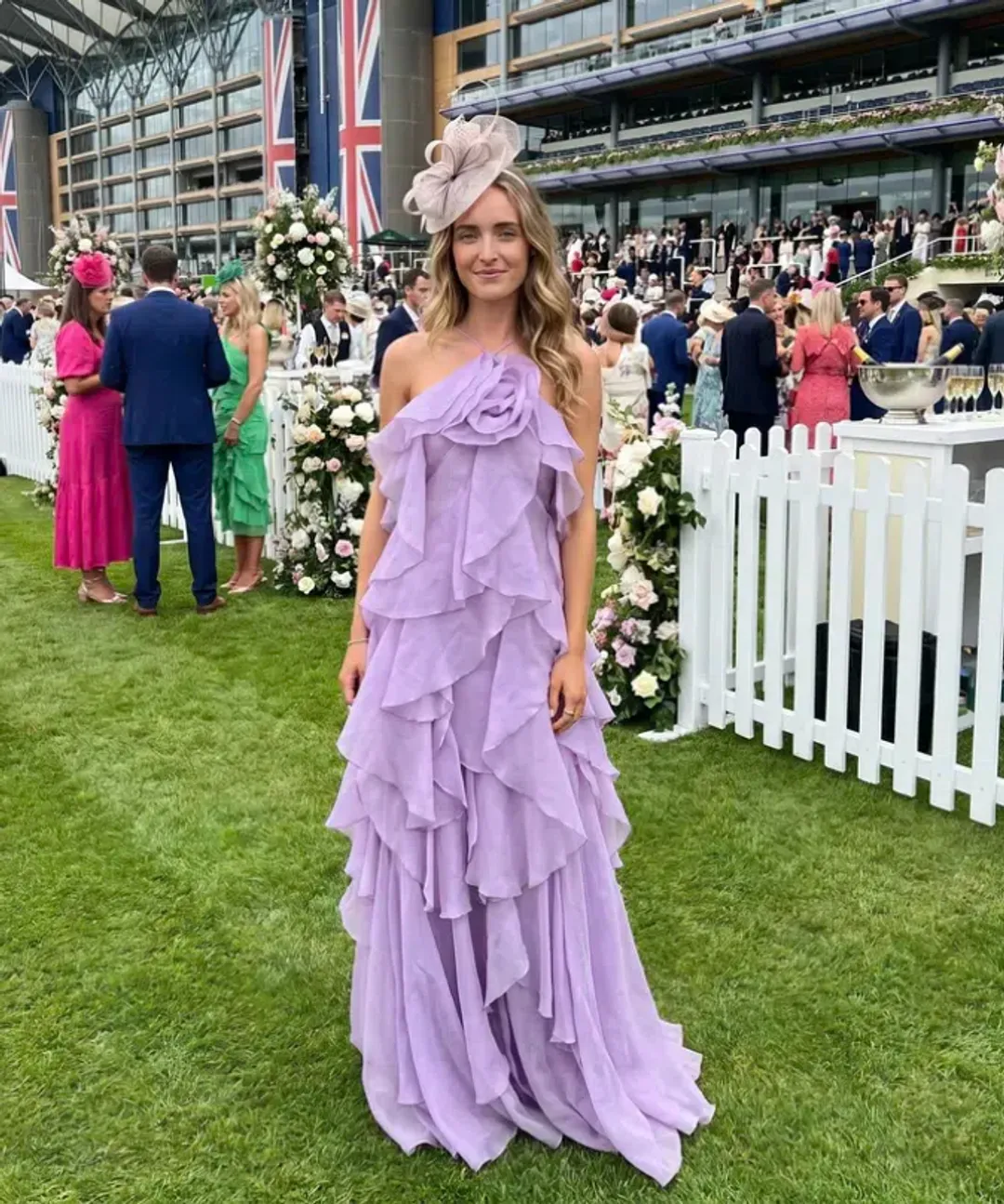 Aje Pandorea Layered Maxi Dress Size AU 10 for rent on The Volte - main image