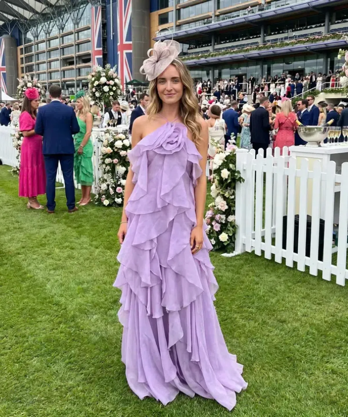 Aje Pandorea Layered Maxi Dress Size AU 10 for rent on The Volte - main image