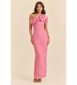 Rachel Gilbert Jensen Maxi Gown Peony Size 3/AU12 for rent on The Volte - image 1