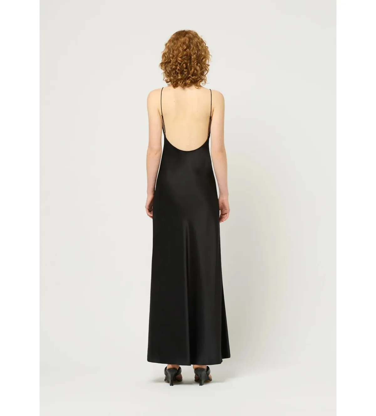 Maison Essentiele Lace Trimmed Maxi Dress in Black Size S / AU 8 - Image 2