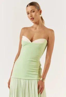 She is Olla Nicolette Maxi Dress Green Size XS/Au 6 for rent on The Volte - image 4