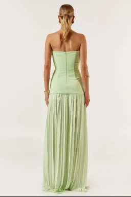 She is Olla Nicolette Maxi Dress Green Size XS/Au 6 for rent on The Volte - image 5