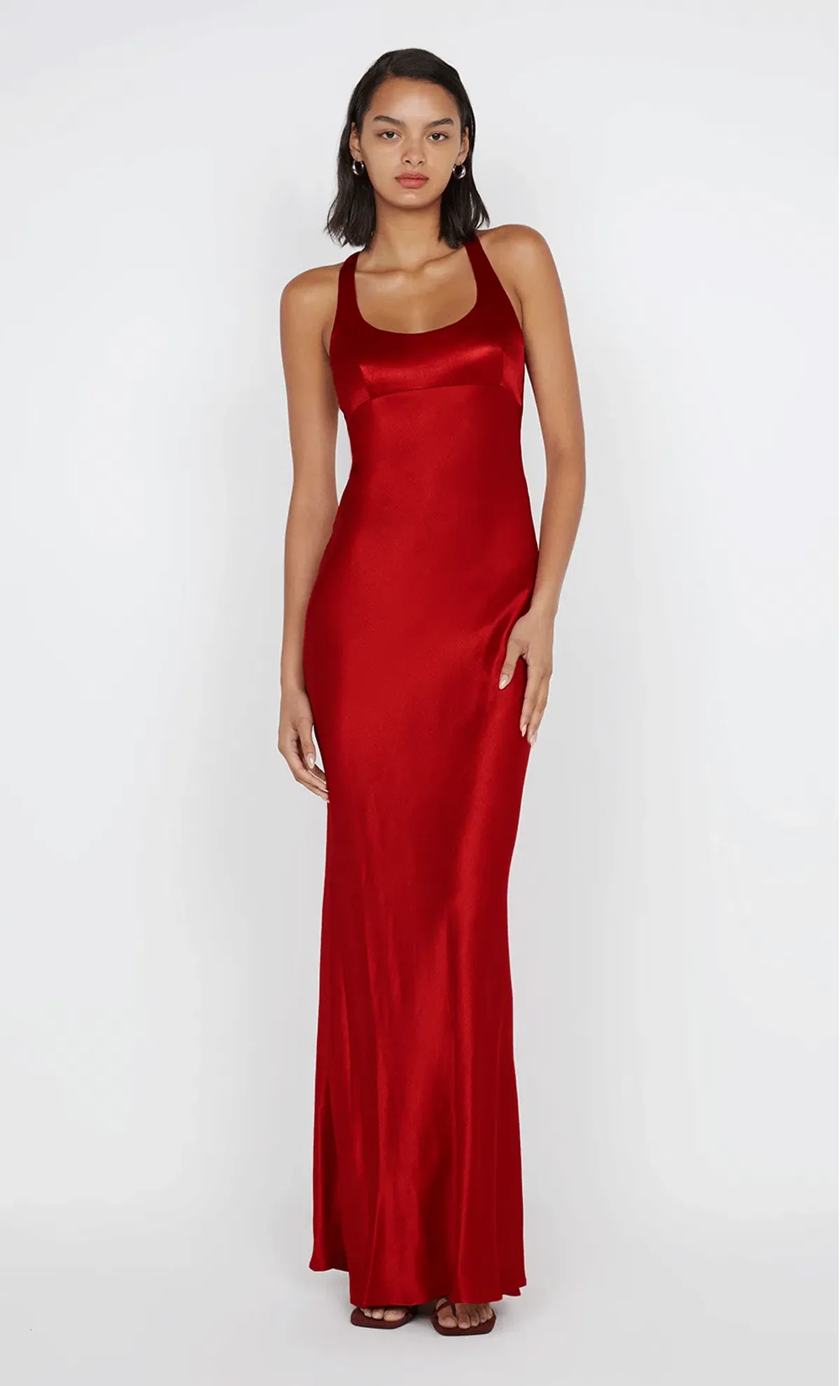 Bec & Bridge Maxina Crossover Dress Rouge Size 6 for rent on The Volte - main image