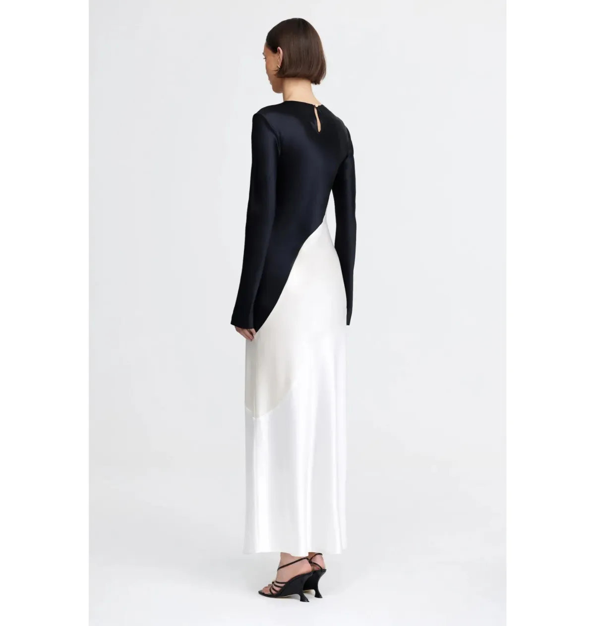 Acler Brockworth Midi Dress in Pearl Mix Size AU 10 - Image 3