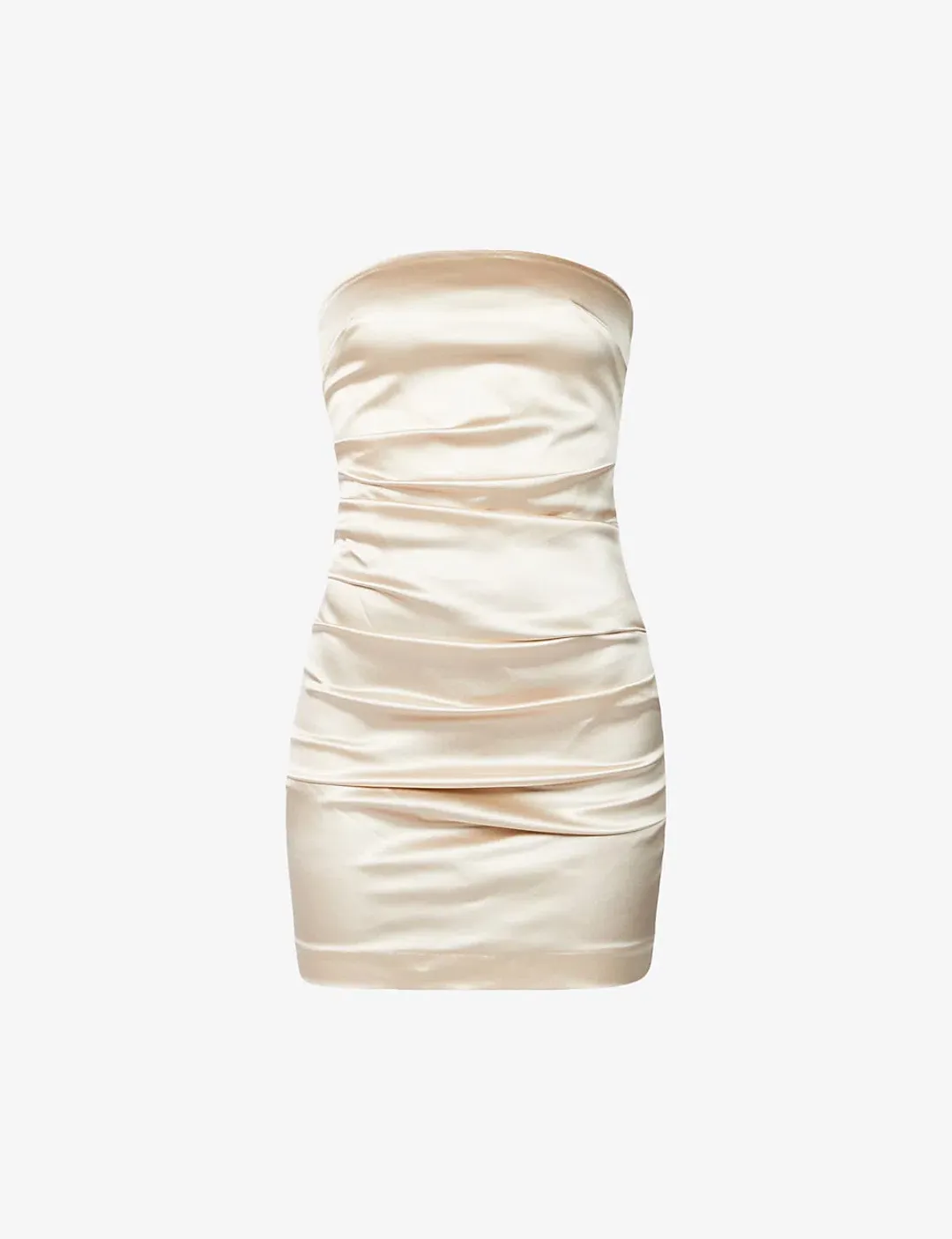 Bec & Bridge Heather mini dress in Champagne size AU 8 for rent on The Volte - main image