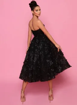 Allegra NP145 Dress By Nicoletta in Black Size AU 4 for rent on The Volte - image 2