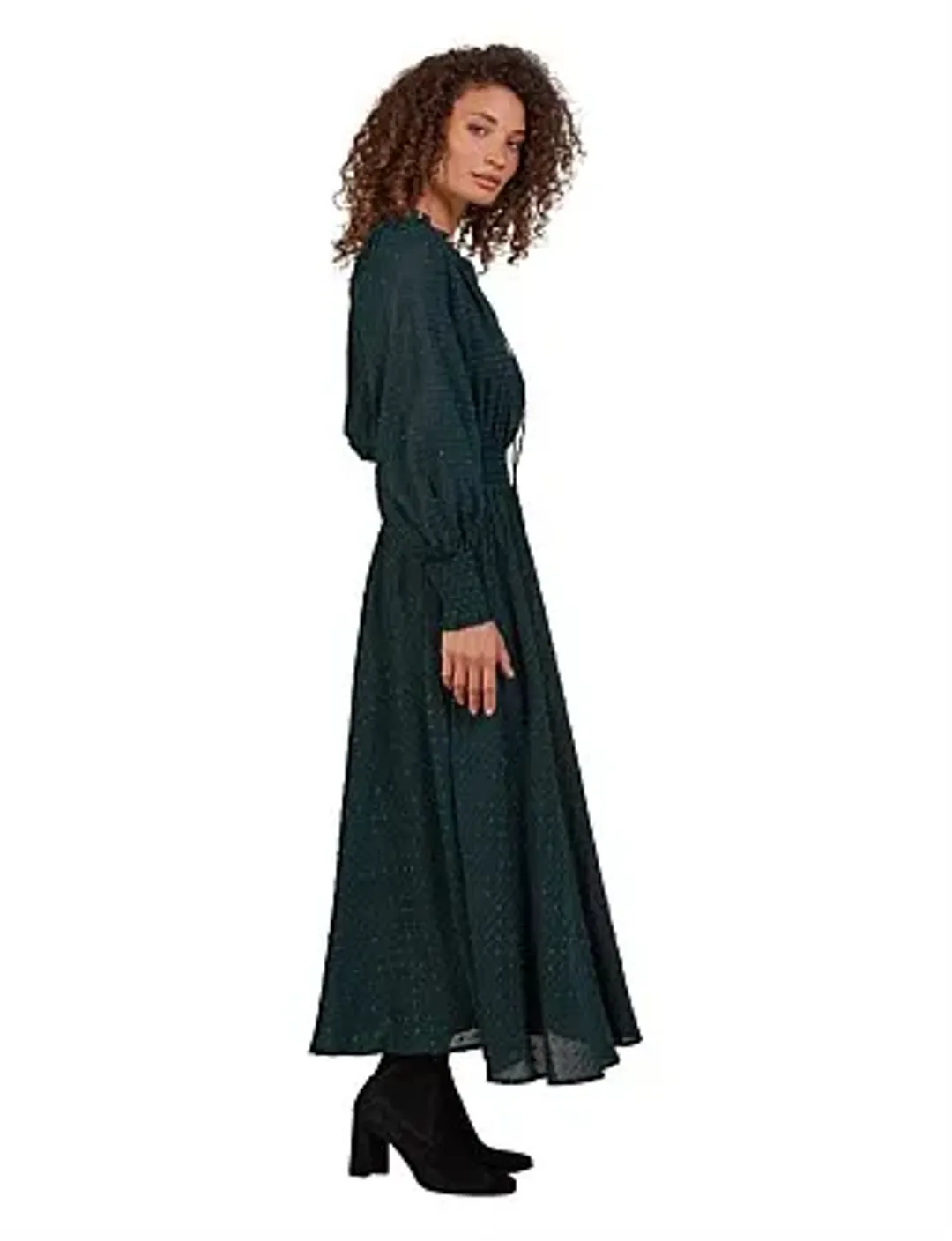Eb&ive Ayana Maxi Dress Peacock Size M/Au 10 for rent on The Volte - main image