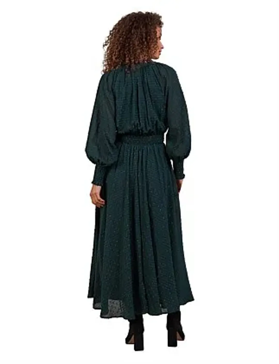 Eb&ive Ayana Maxi Dress Peacock Size M/Au 10 for rent on The Volte - main image