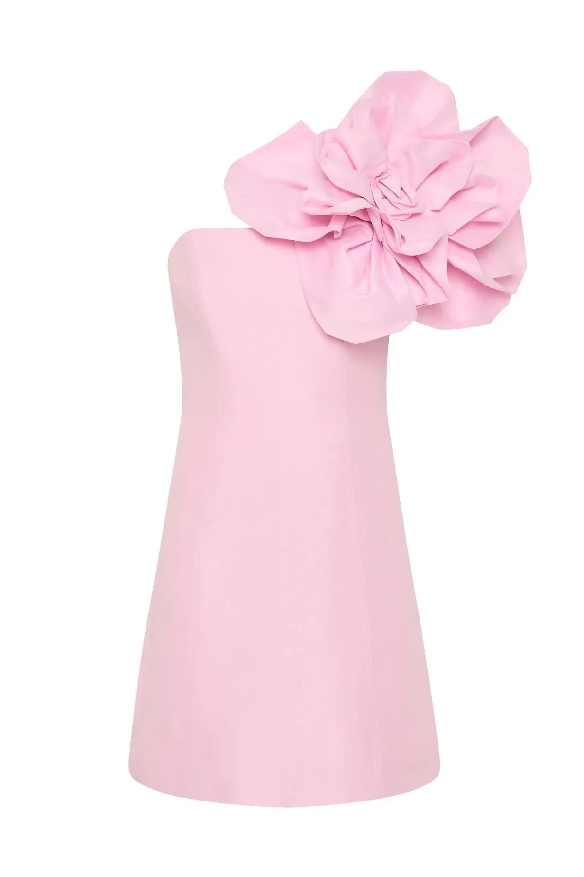 Aje Florence Mini Dress Lilac Blush Size 8 - Image 4