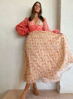 Kate Ford The Argos Neck Tie Gown in Chloe Size 8 for rent on The Volte - image 1