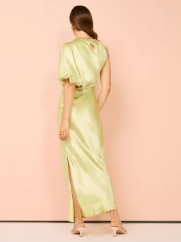 Nicky Asymmetric Sleeve Maxi Dress Size S/ AU 8 for rent on The Volte - image 1