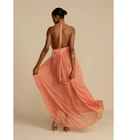 Arcina Ori Serena Maxi Dress Coral Size S / AU 8 for rent on The Volte - image 3
