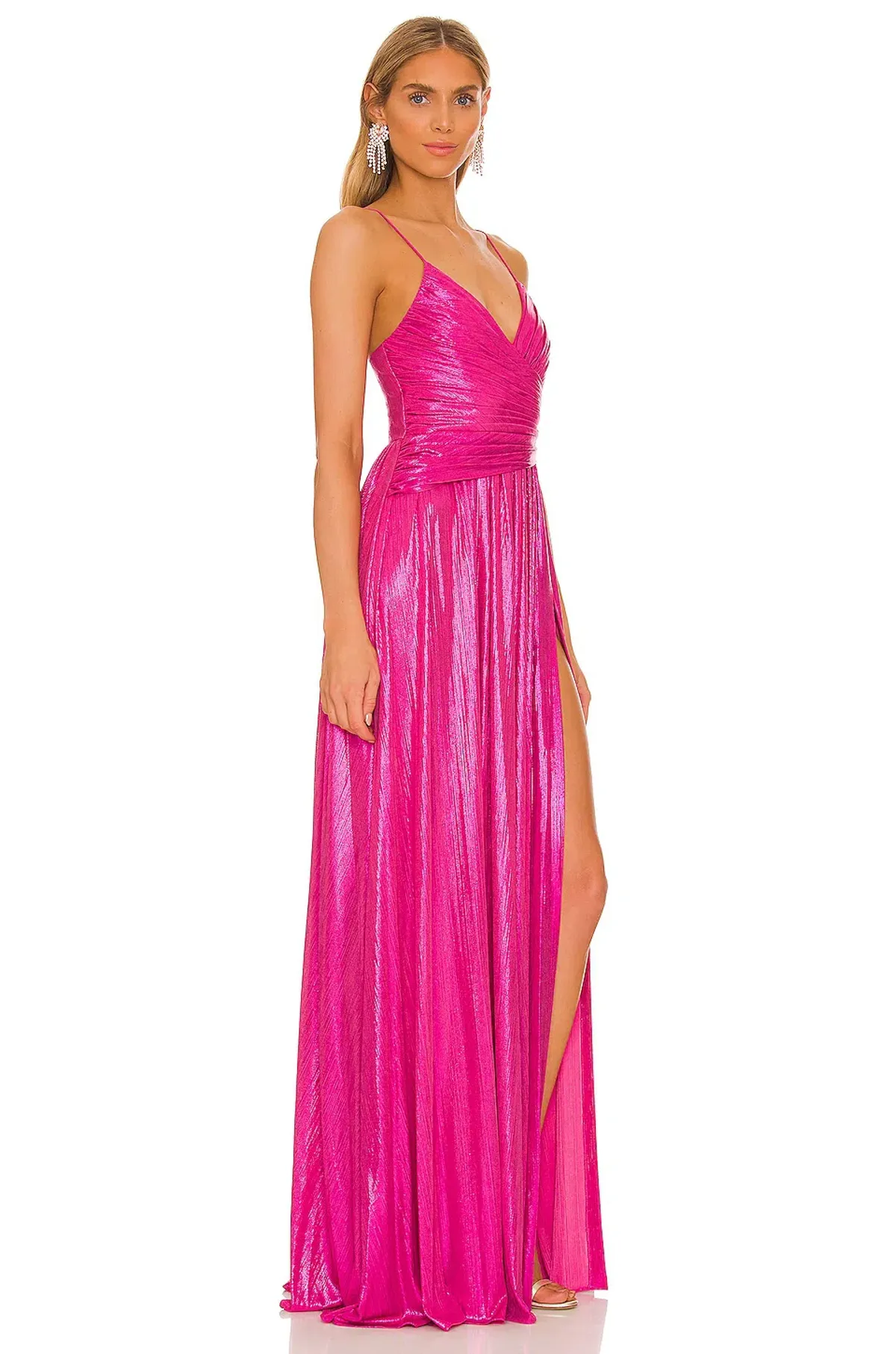 Retrofete Doss Gown Hot Pink Size M / AU 10 - Image 2