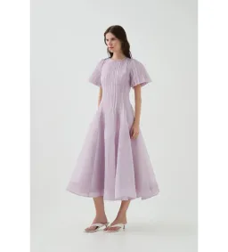 Aje Nova Pleated Midi Dress Size AU 12 for rent on The Volte - image 2