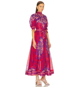 Zimmermann Raie Swing Maxi Dress Multi Floral Size 2/AU 12 for rent on The Volte - image 2
