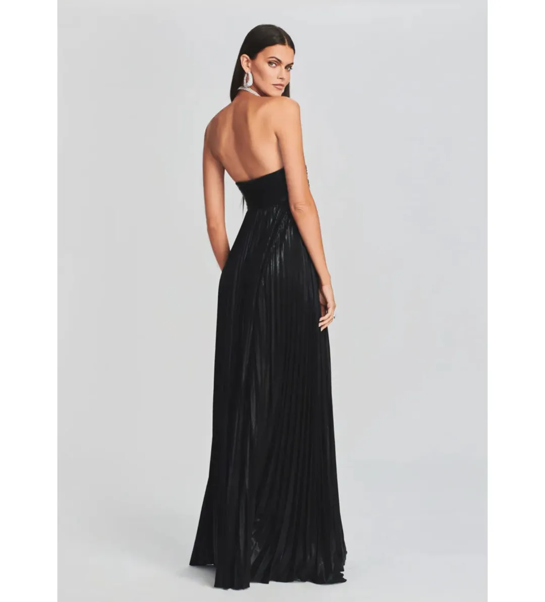 Retrofête Zoa Dress in Black Size Medium/ AU 10 for rent on The Volte - main image