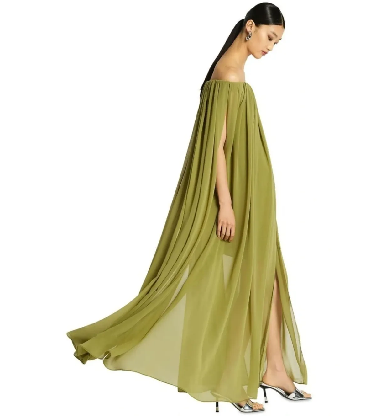 Sass & Bide Claret Dress in Olive Size 8 - Image 1