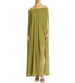 Sass & Bide Claret Dress in Olive Size 8 for rent on The Volte - image 2