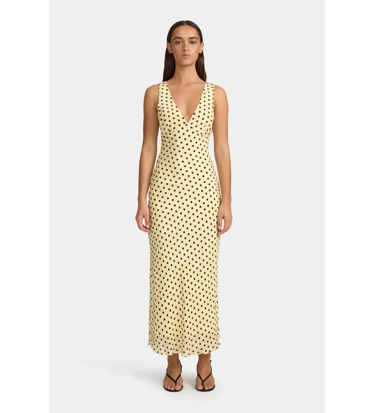 Ownley Tulip Midi Dress Butter Spot Size S/ AU 8 - Image 1