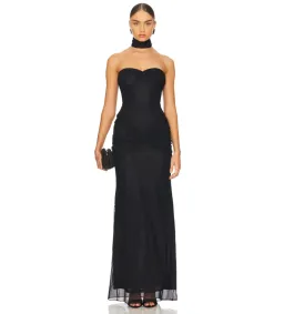 Mirror Palais Starlite Dress Black Size M for rent on The Volte - image 1
