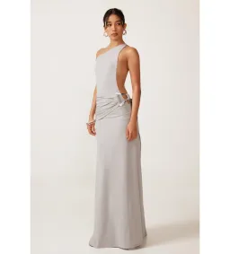 Ance Gria Gaia Gown Silver Blue Size 6 for rent on The Volte - image 1