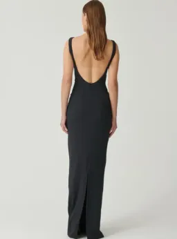 Effie Kats Verona Gown Storm Maxi Black Size AU 14 for rent on The Volte - image 2