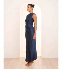 Pilgrim Gita Boat Neck Maxi Dress Navy Size 10 for rent on The Volte - image 2