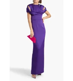 Rachel Gilbert Lorna Maxi Gown in Purple Size 2/AU10 for rent on The Volte - image 1