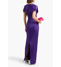Rachel Gilbert Lorna Maxi Gown in Purple Size 2/AU10 for rent on The Volte - image 2