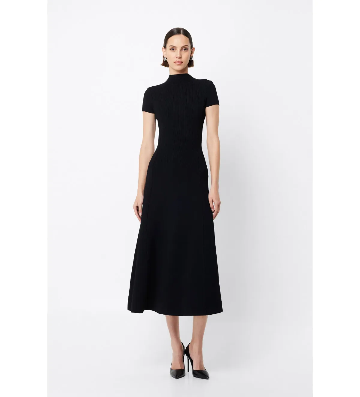 Mossman Manhattan Maxi Dress Black Size 14 - Image 1