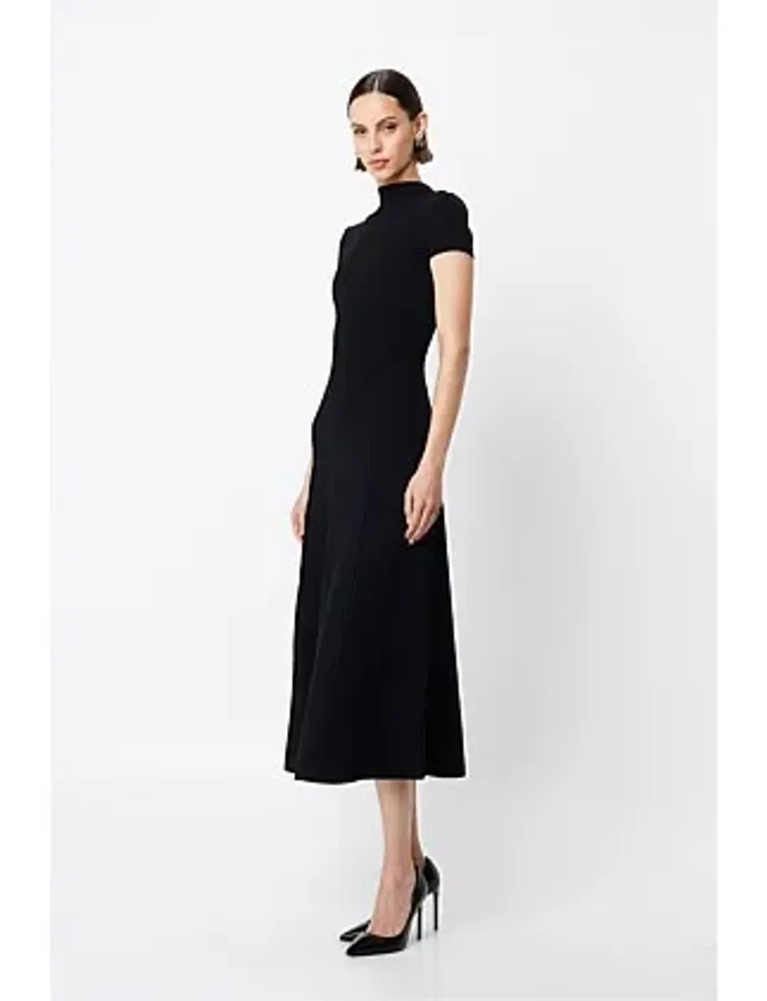 Mossman Manhattan Maxi Dress Black Size 14 for rent on The Volte - main image