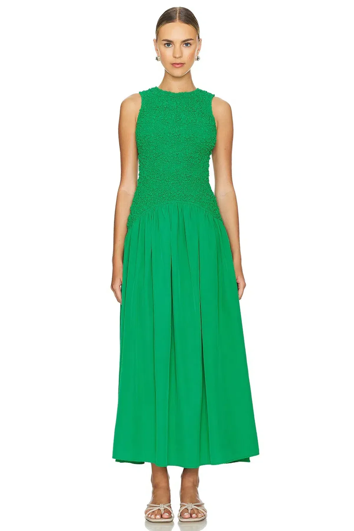 The Wolf Gang Marisol Maxi Dress Emerald Small S / Size AU 8 - Image 1