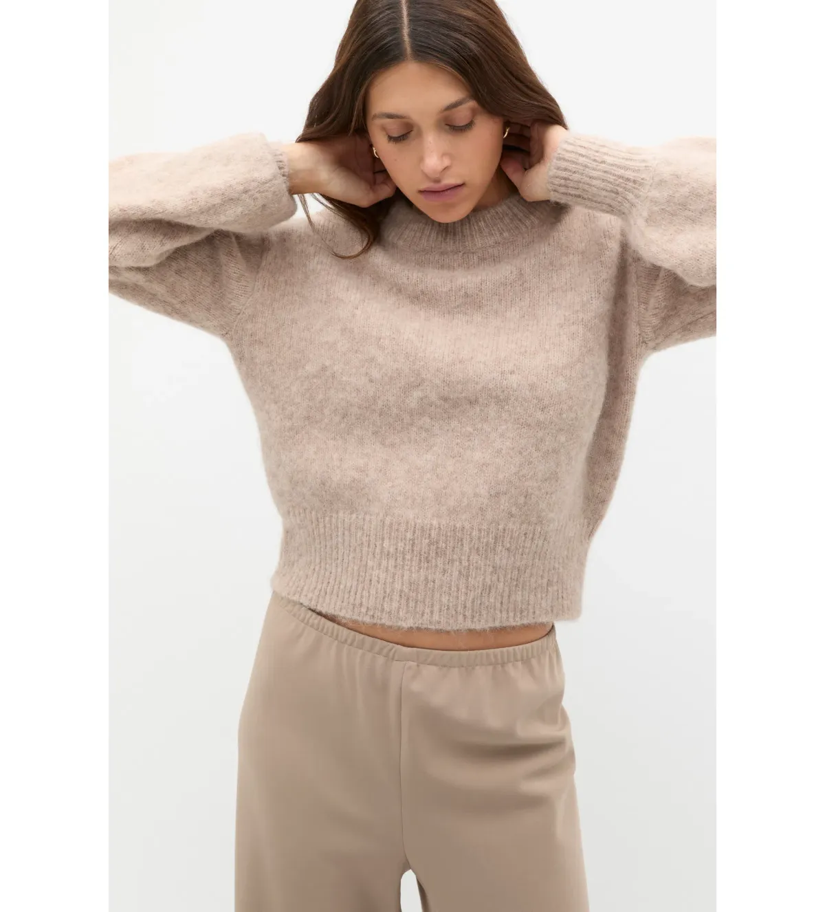 Seed Heritage Lofty Crew Neck Knit Cookie Marle Size XXL /AU 16 - Image 2