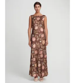 Hansen Gretel Chloe Dress Carob Size Small/ AU 8 for rent on The Volte - image 1
