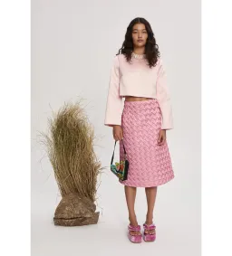 Alemais Inez Skirt In Pink Size 8 for rent on The Volte - image 1