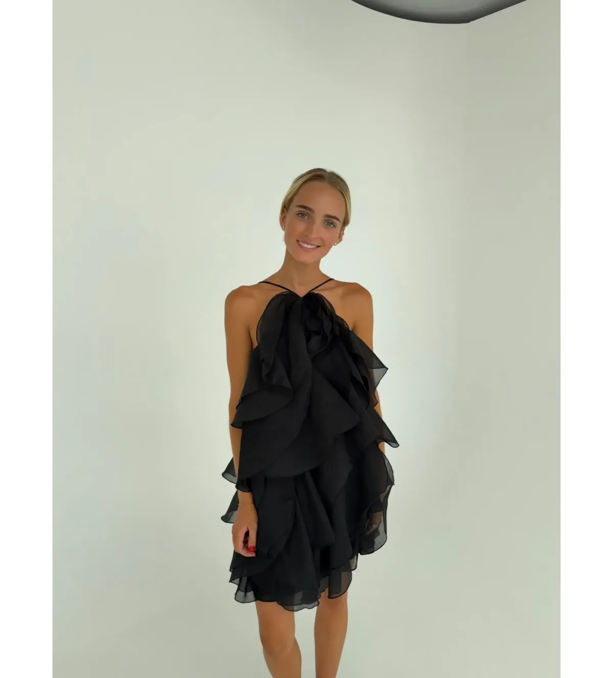 Aje Pandorea Mini Dress in Black Size AU 6 - Image 1