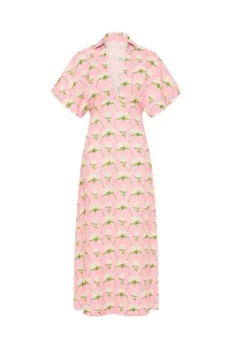 Palm Noosa Jasmine Midi Dress Diamond Hydrangea Size 12 for rent on The Volte - image 5