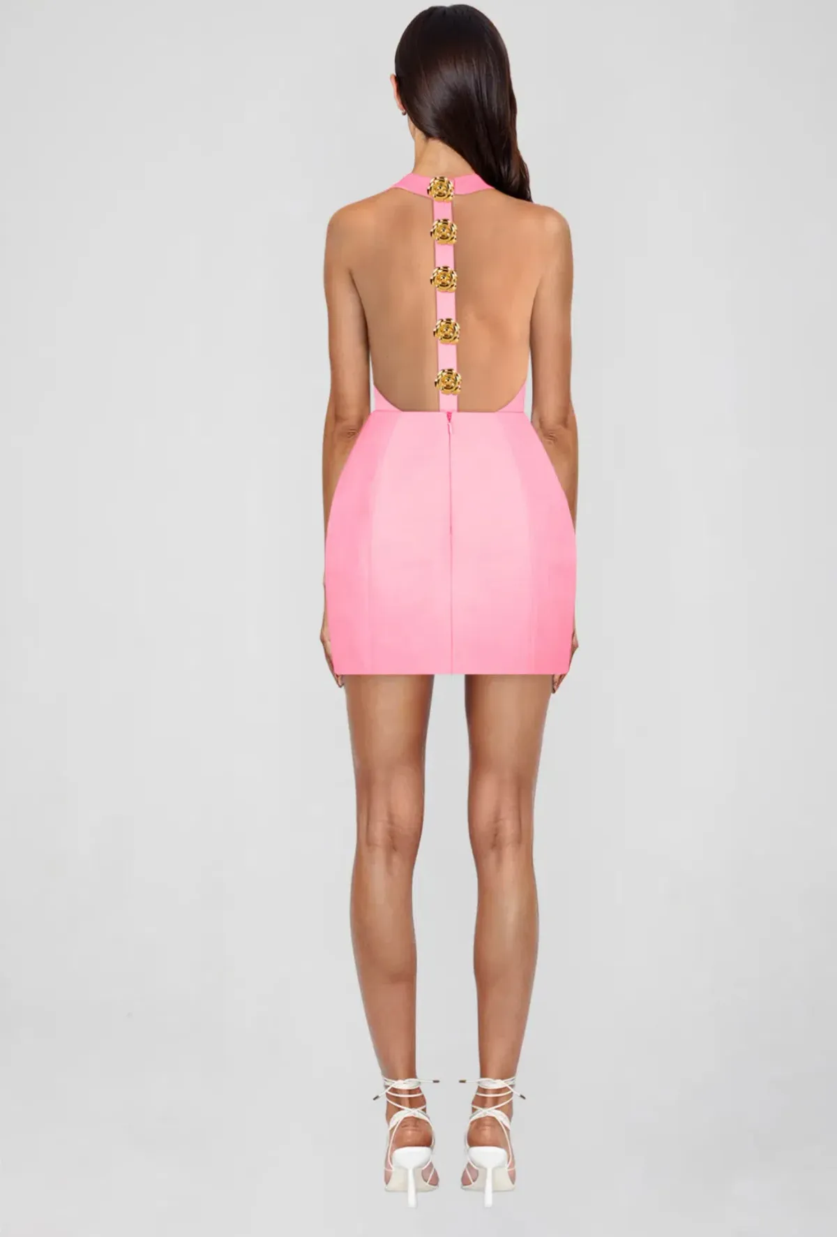 Atoir Tiffany Dress Pink Size 8 - Image 3